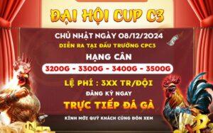 [Thông Báo] Đại Hội Cup CPC3 Ngày 8/12/2024