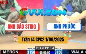 Trận 14 CPC2 1/6/2025 - Anh Bảo Sting Và Anh Phước Bất Phân Cao Thấp