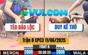 Trận 8 CPC3 11/6/2025 - Ô Mặt Lắc Anh Tèo Kết Liễu Đối Thủ Nhanh Gọn